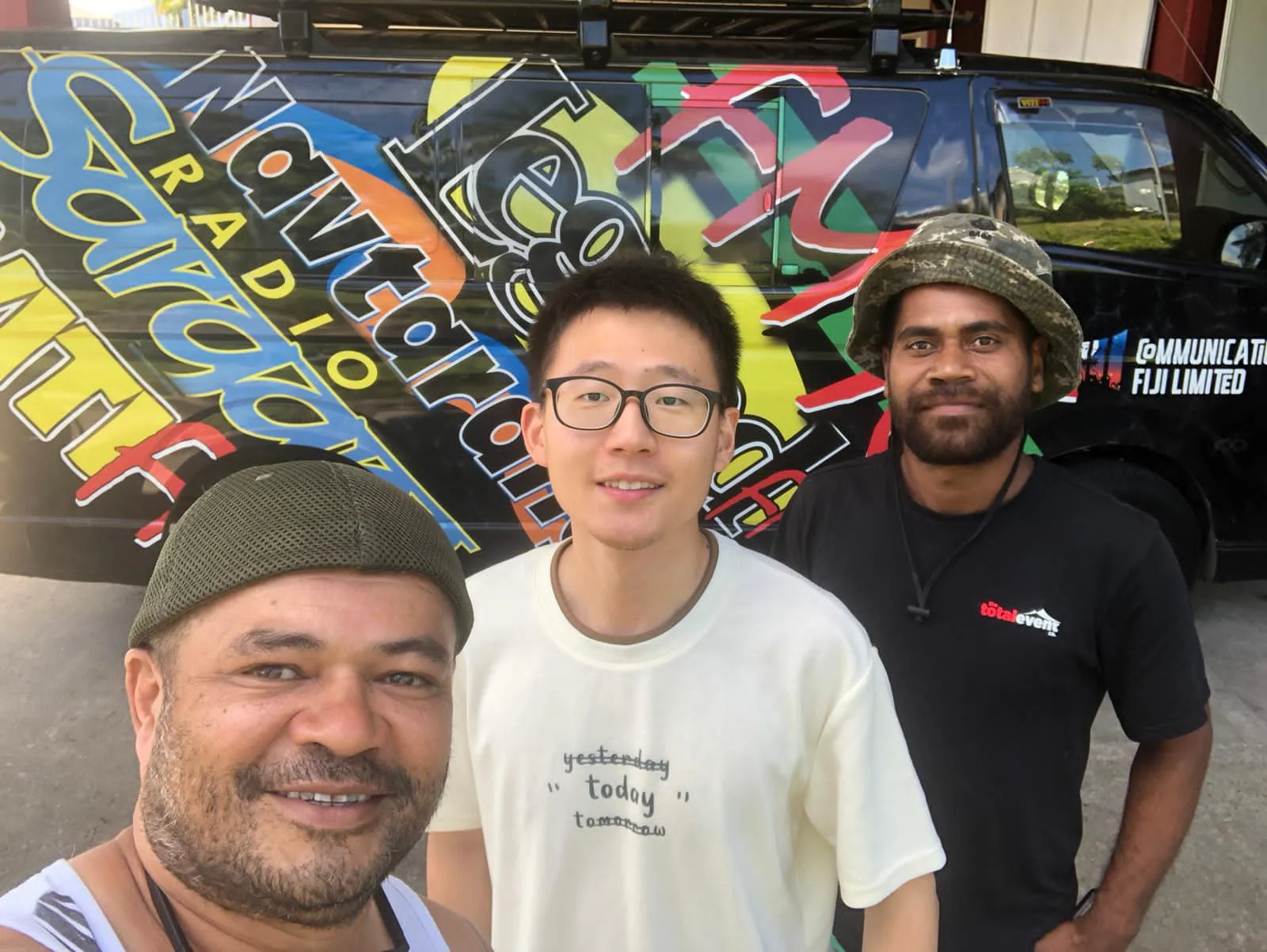 Colleagues and customers, together